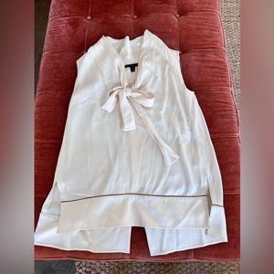 White Louis Vuitton blouse